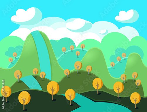 Game Background Vector Seamless