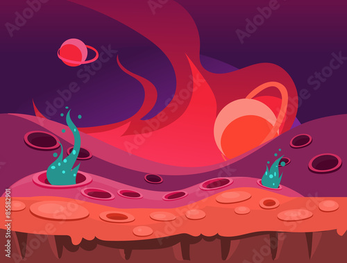 Game Background Vector Seamless