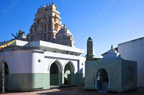 South Africa, Durban,the Indian Soobramoney temple