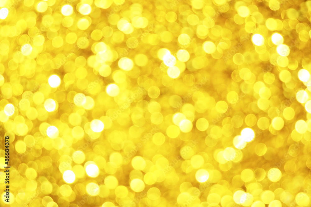 Obraz premium Gold bokeh background