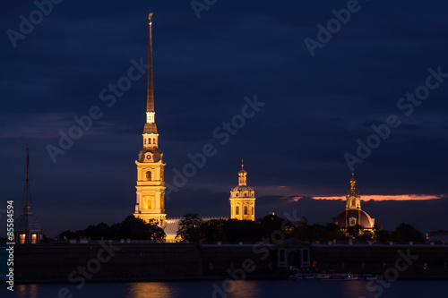 Peter and Paul Cathedral. St. Petersburg.