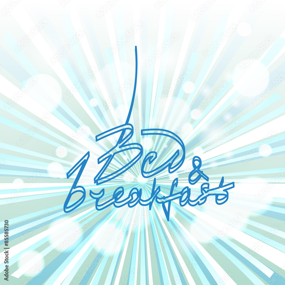 Fototapeta premium B B lettering