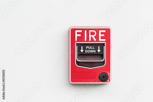 Fire alarm switch