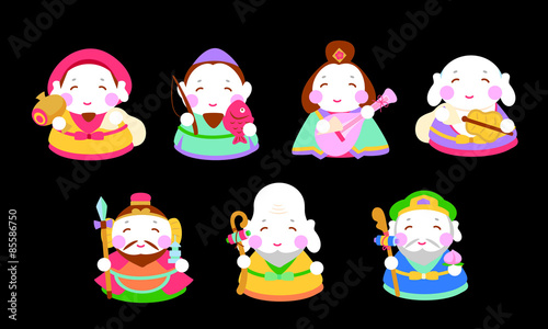 七福神イラスト