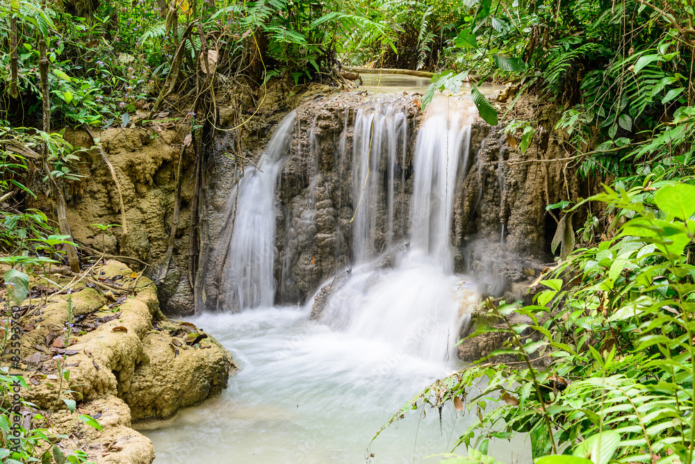 Kouangxi waterfall at Luangprabang in Laos. Kouangxi waterfall at Luangprabang in Laos.