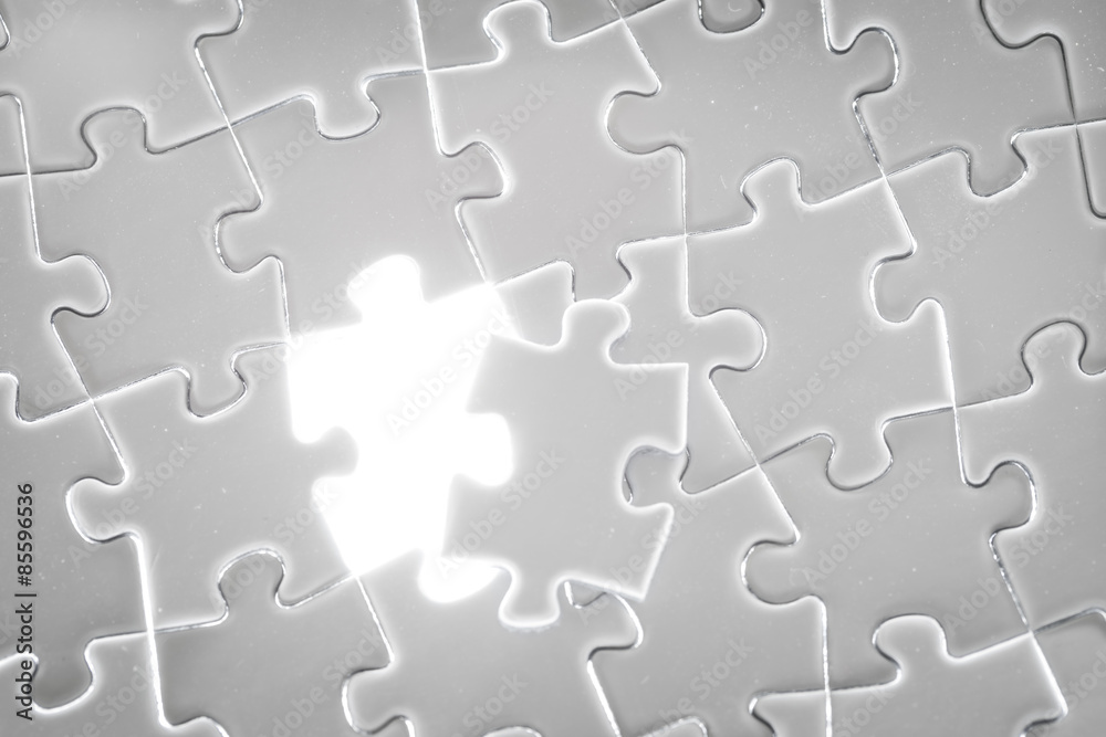 Business success, jigsaw puzzle concept Business success, jigsaw puzzle concept