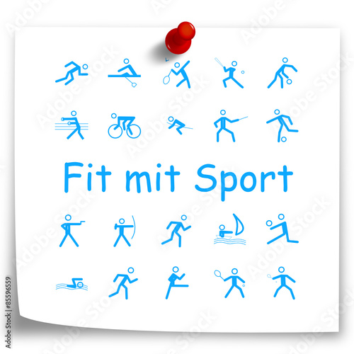 Post It Fit mit Sport