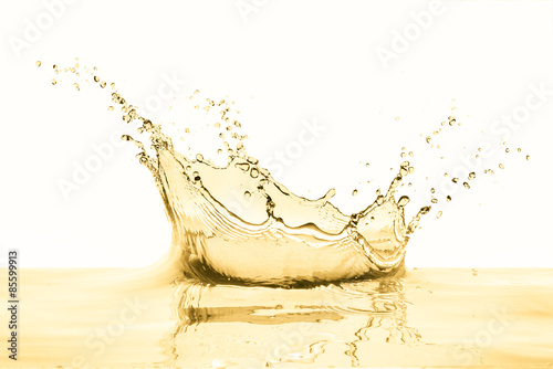 white wine splash as a celebration abstract