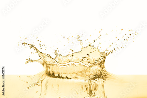 white wine splash as a celebration abstract