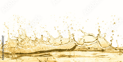 white wine splash as a celebration abstract