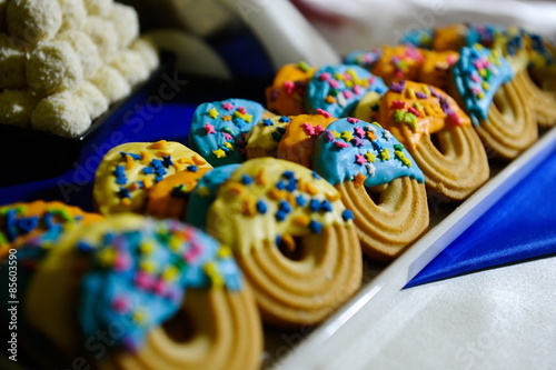 Sweets corner to a kids party