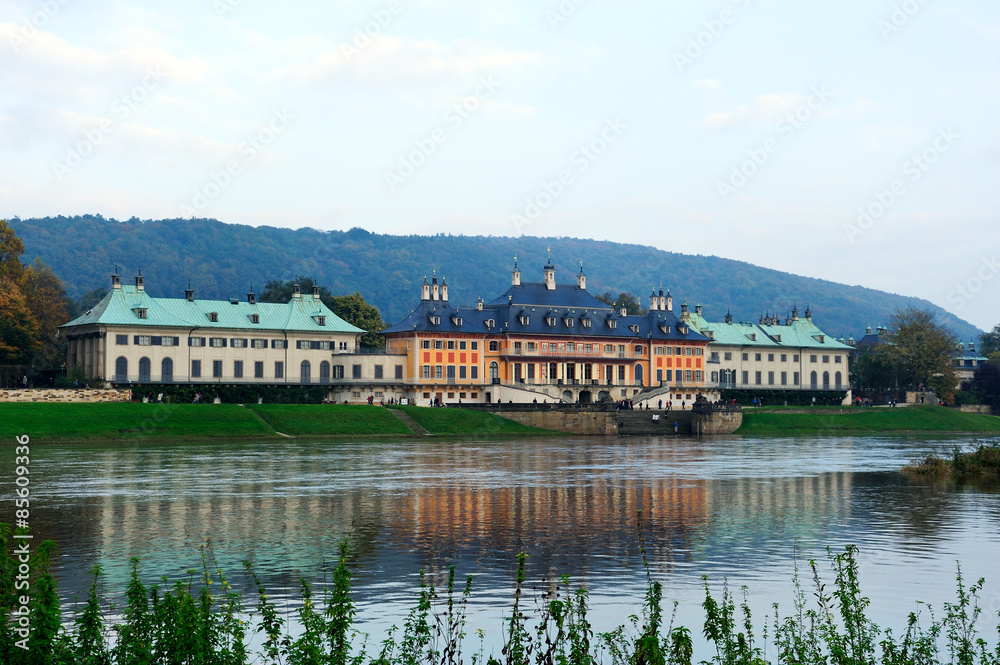 Obraz premium Wasserpalais, Schloss Pillnitz