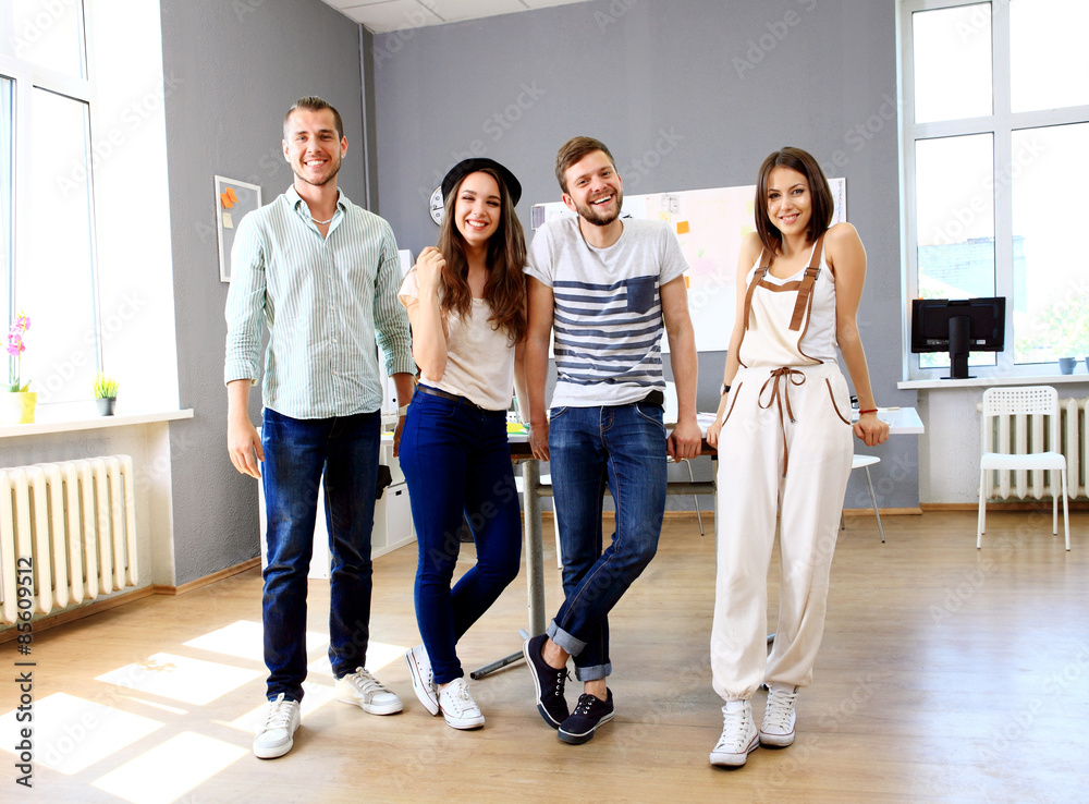 Fototapeta premium Group of People Working Together