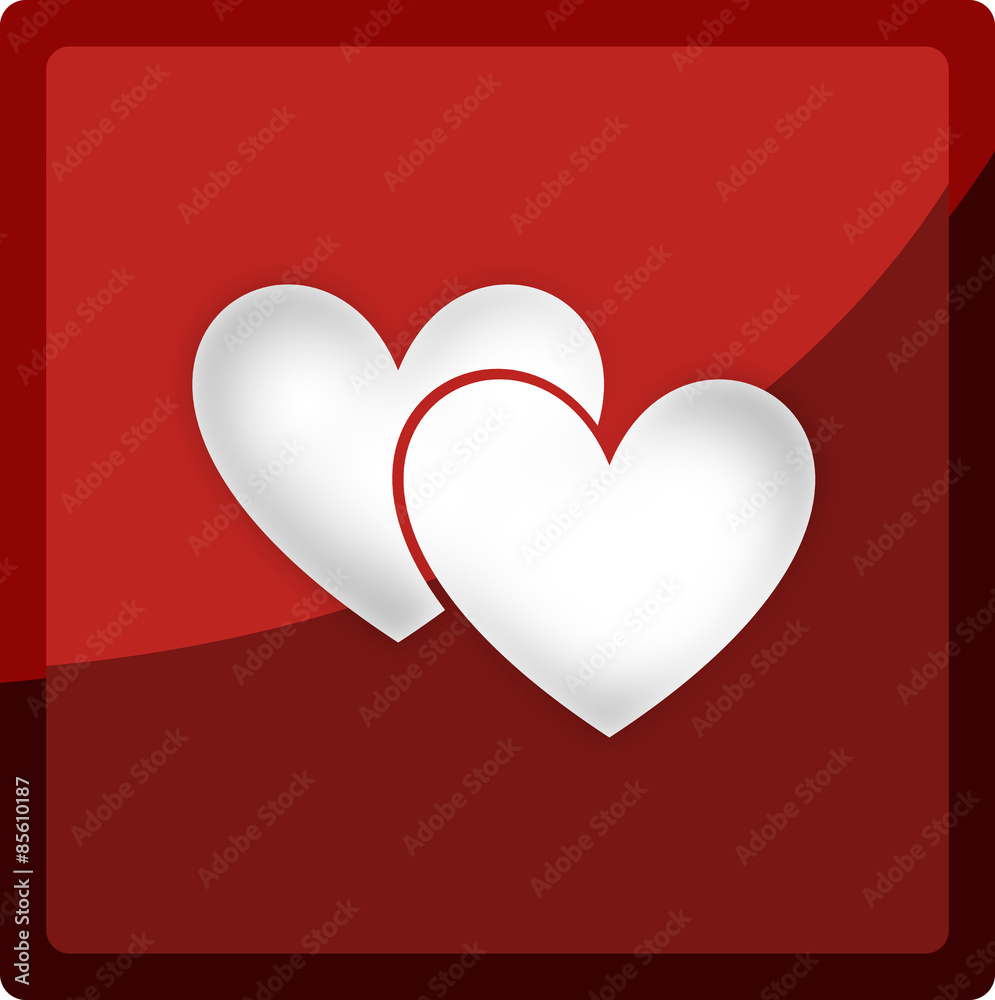 hearts app button icon