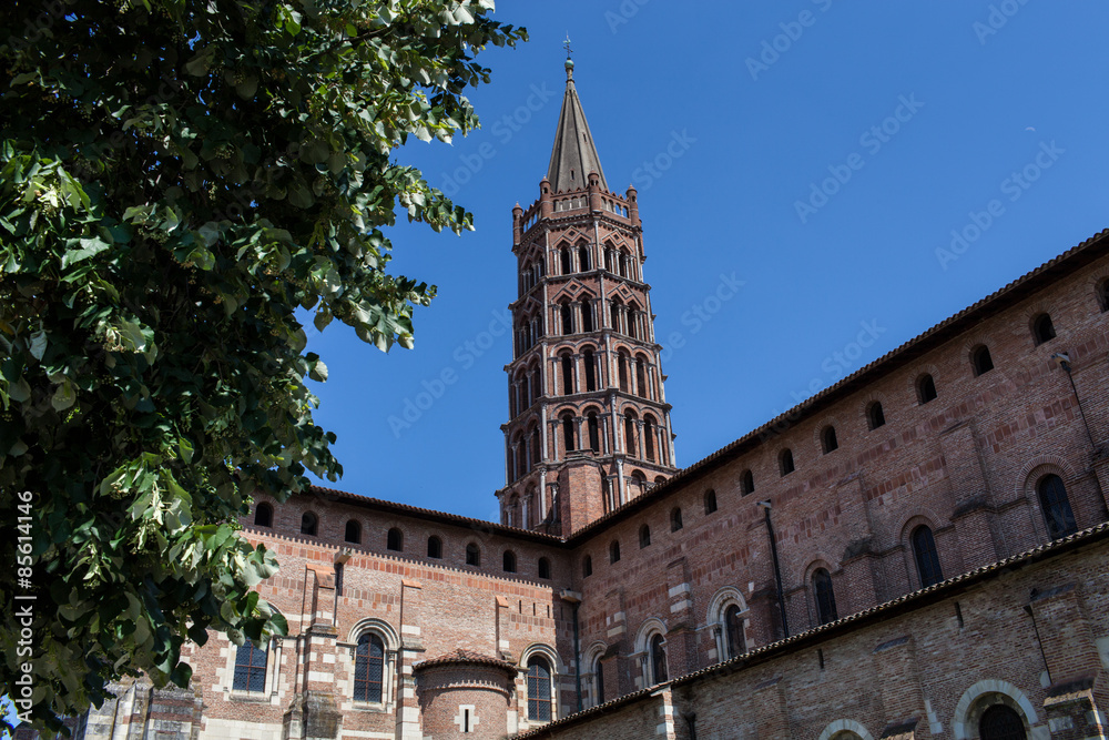 France. Basilique Saint-Sernin de Toulouse