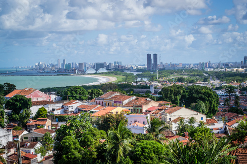 Quadro em tela Visões de Olinda e Recife