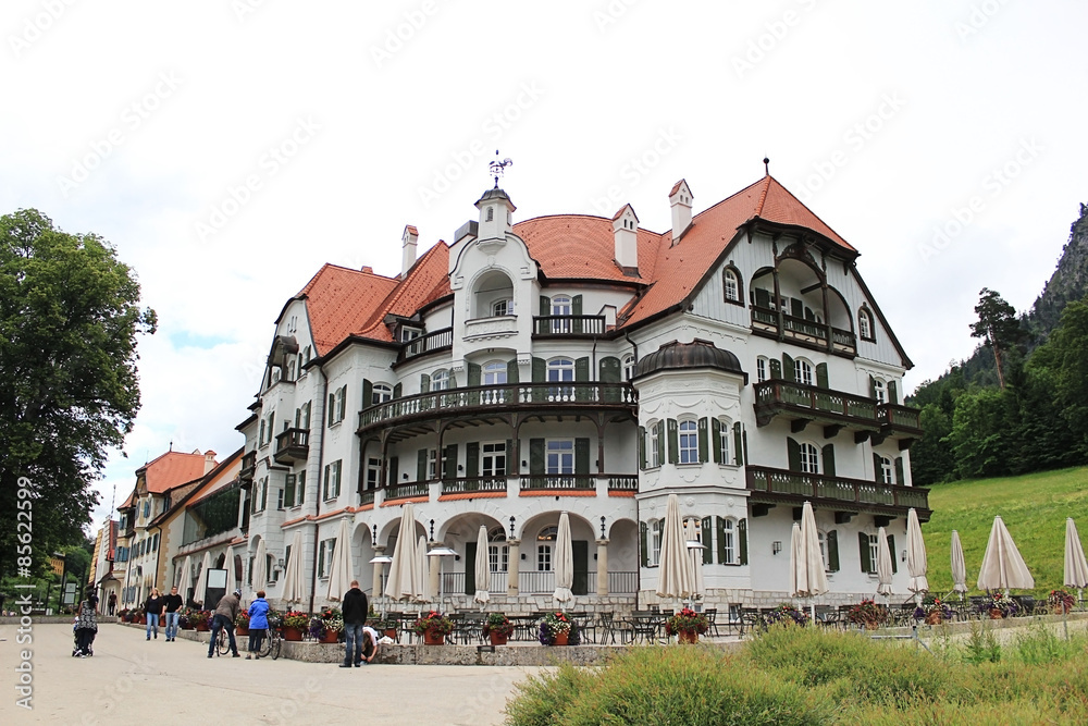 Fototapeta premium Schwangau village