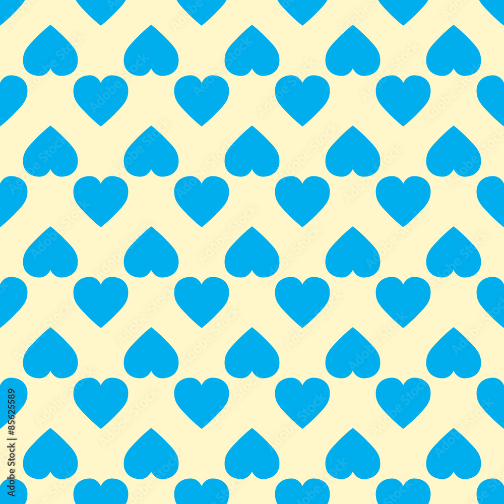 Fototapeta premium A pattern of hearts