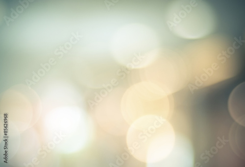 Abstract bokeh, Festive, vintage background with defocused lights, template