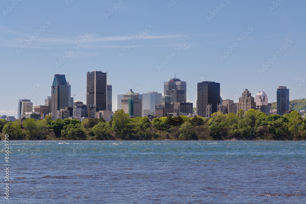 Buildings in Downtown Montreal