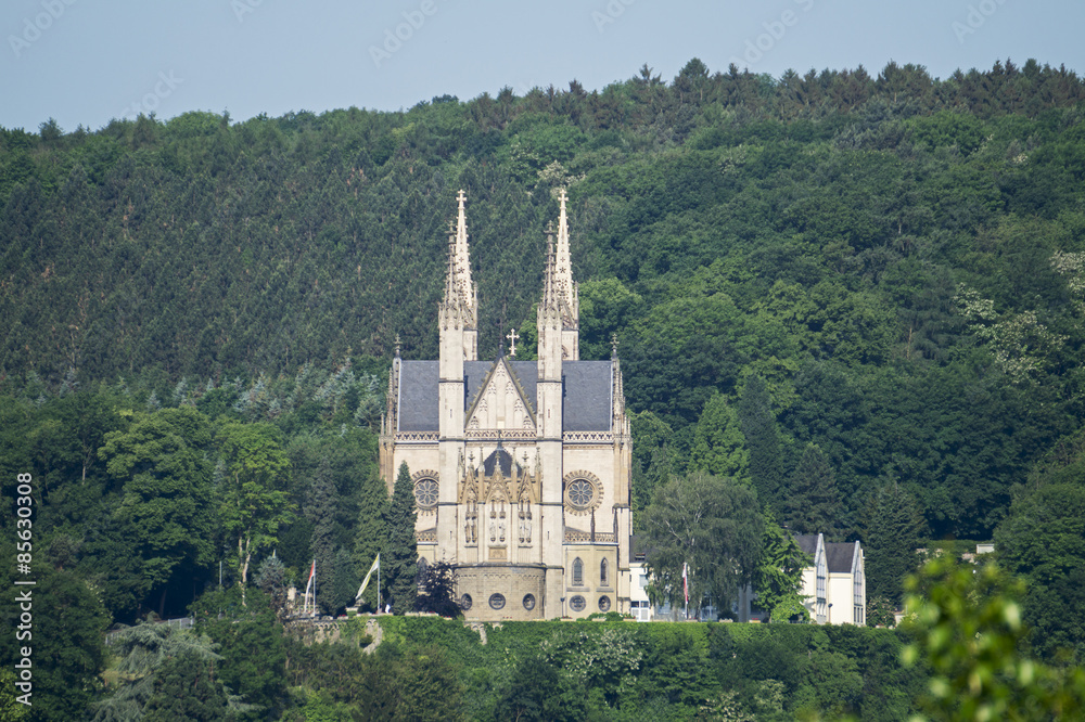 Apollinariskirche in Remagen am Rhein, Deutschland