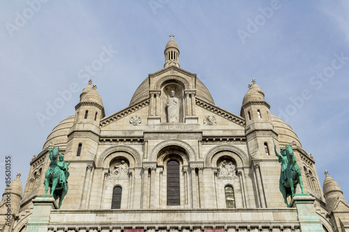 Sacre Couer basilica at Montmartre in Paris