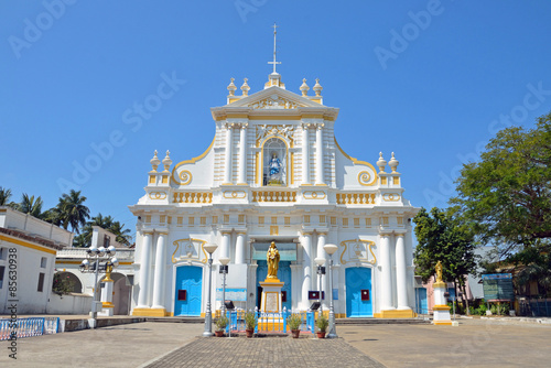 Our Lady of Immaculate Conception Cathedral in Pondicherry,India