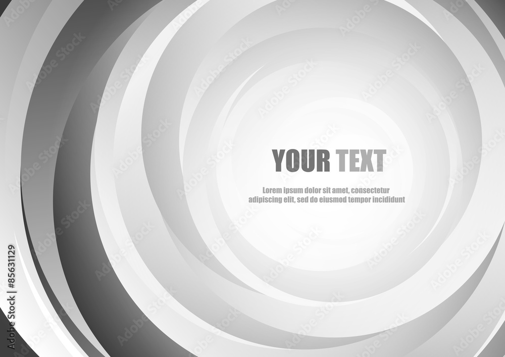 Vector : Abstract circle style background and sjpace for text