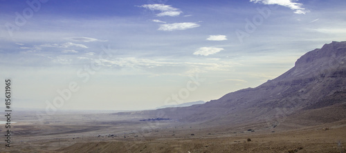 Dead sea mountains