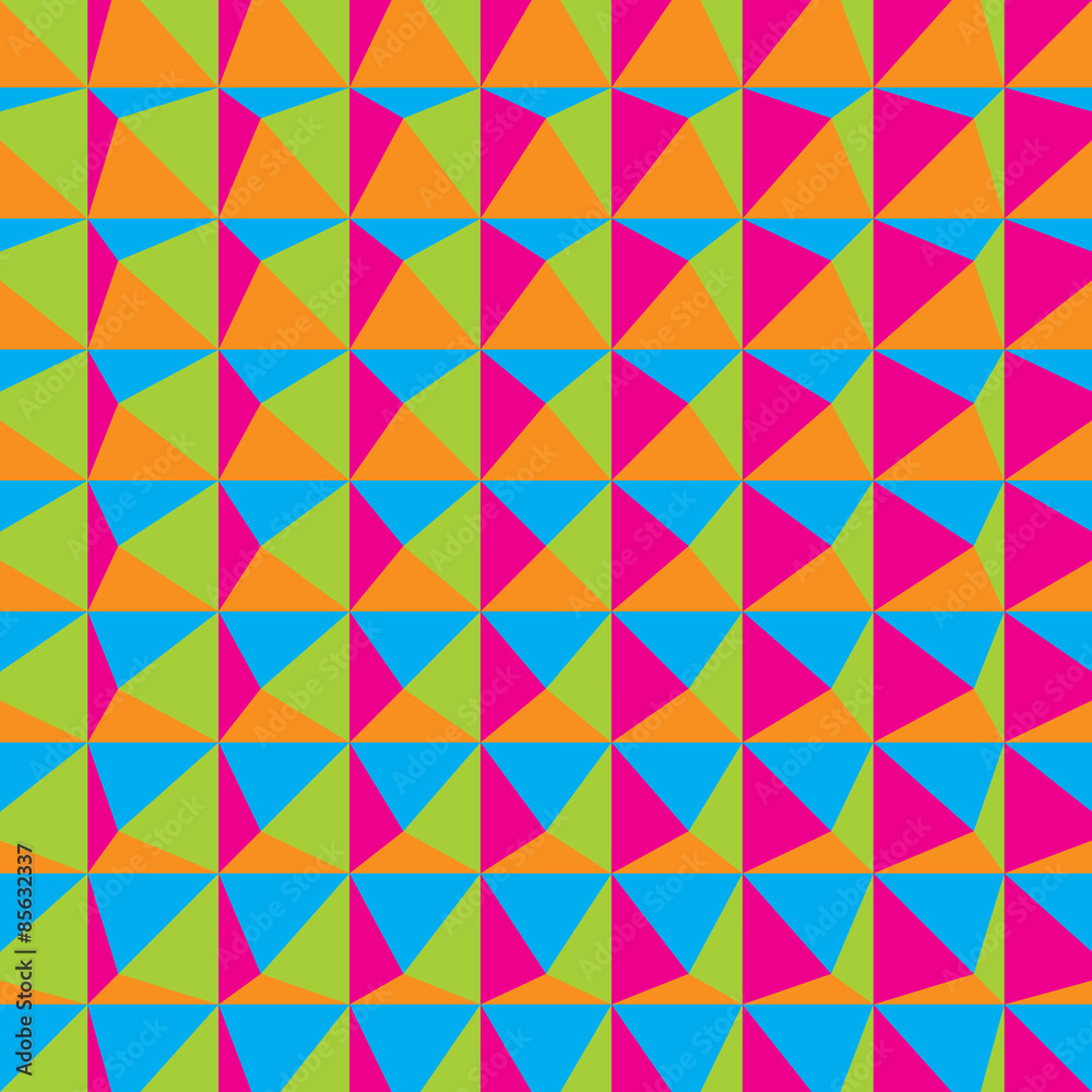 Fototapeta premium Abstract 3d geometric pattern. Polygonal background.