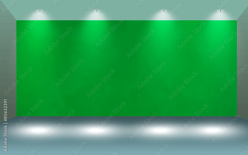 Obraz premium wall background with light spots