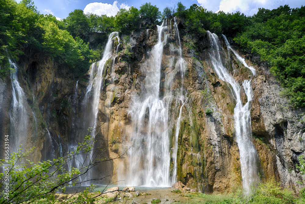 Fototapeta premium beautiful waterfalls