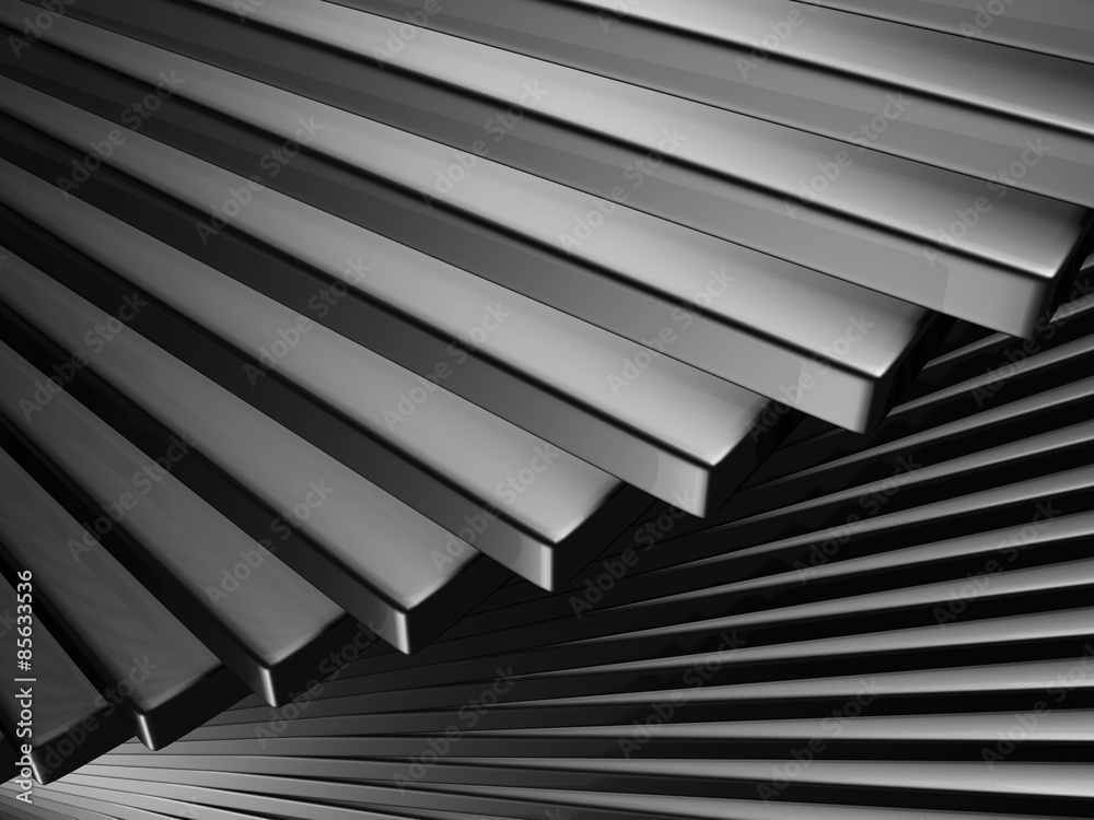 Dark Black Metallic Blocks Background Dark Black Metallic Blocks Background