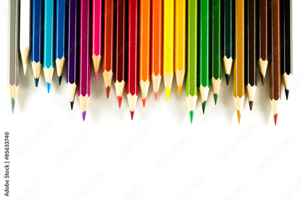 Color pencil on paper background Color pencil on paper background