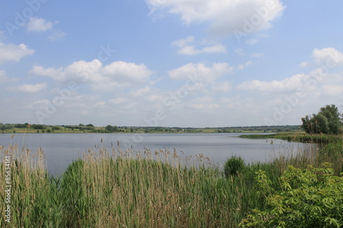 River Saksagan in Ukraine photo