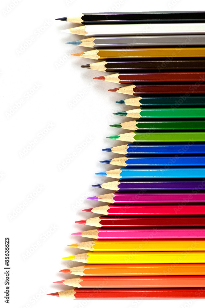 Color pencil on paper background Color pencil on paper background