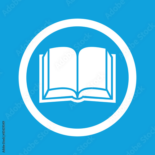 Book sign icon