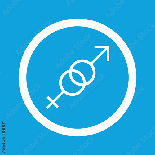 Gender sign icon