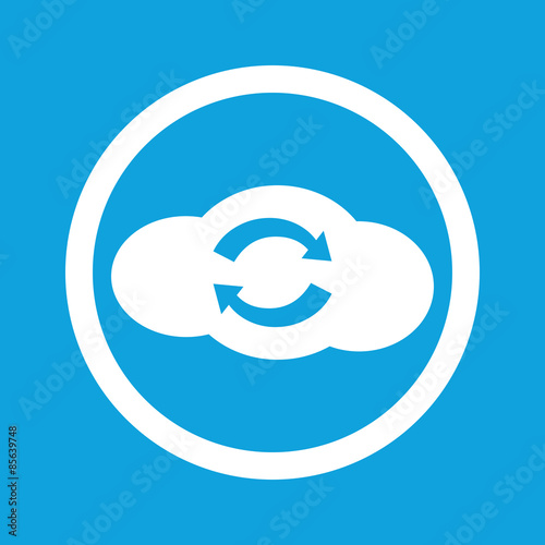 Cloud exchange sign icon © ylivdesign