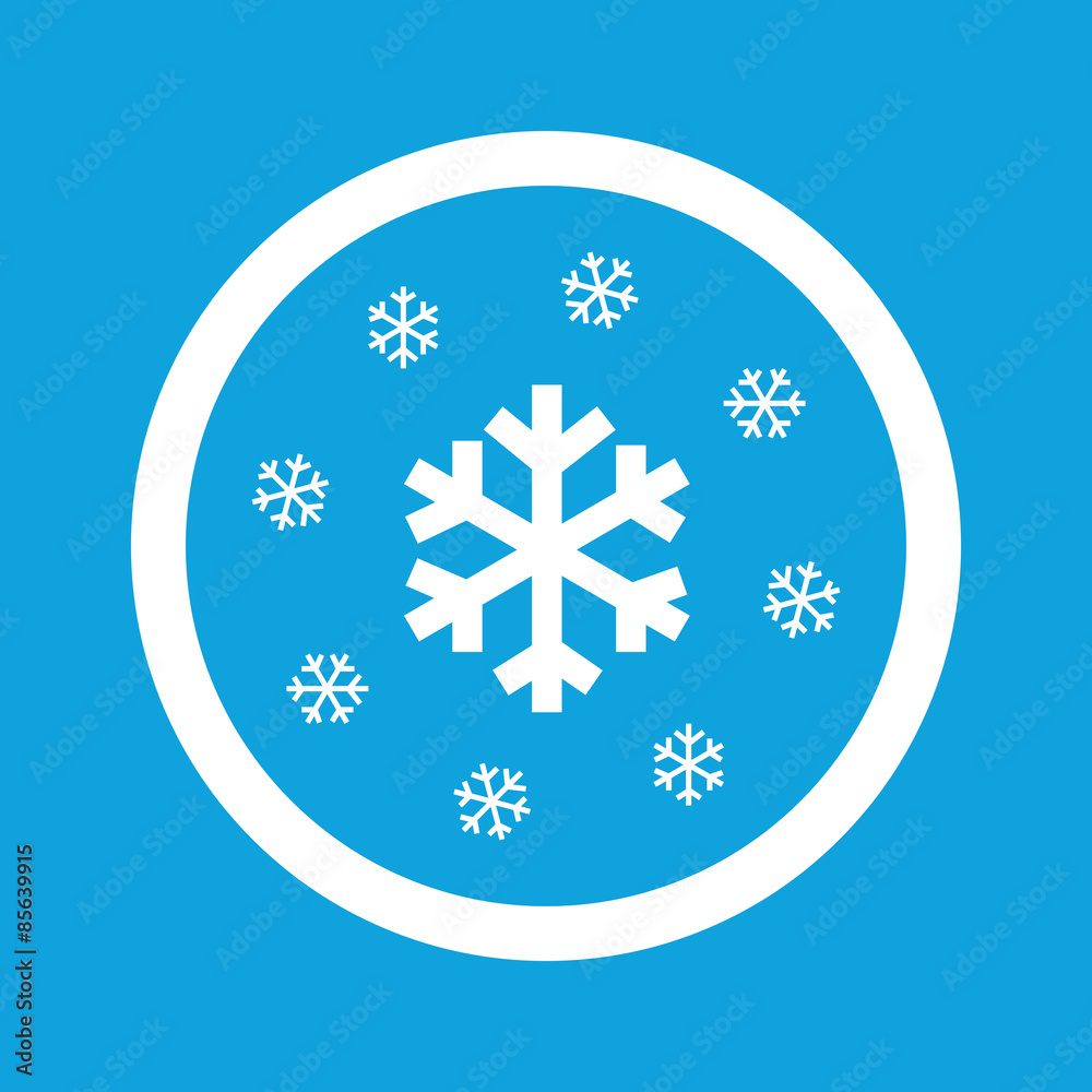 Snowflakes sign icon