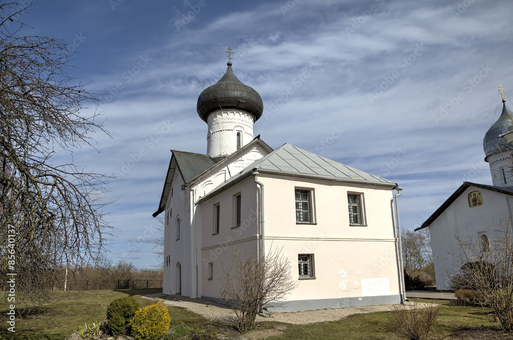 Церковь Симеона Богоприимца. Зверин-Покровский монастырь. Великий Новгород, Россия