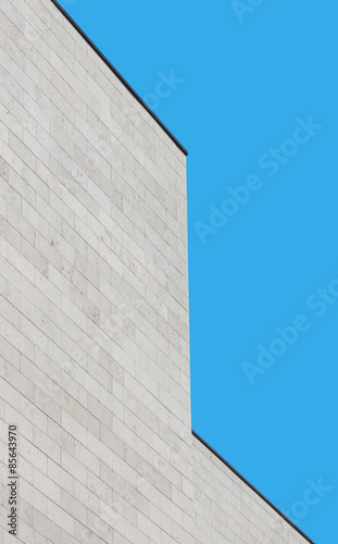Abstract architecture shape
