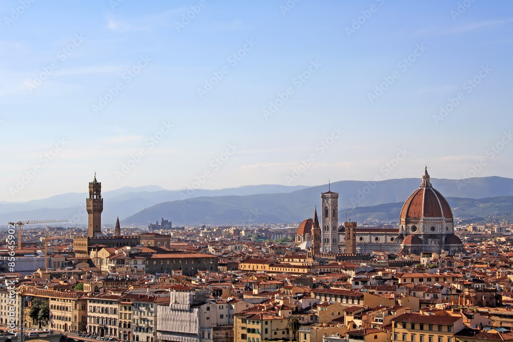 Florence view at dusks
