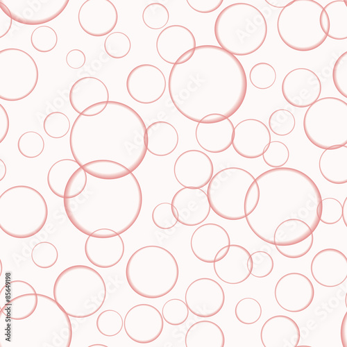 Seamless background of bubbles 