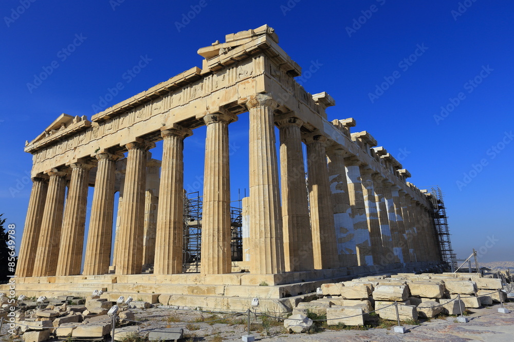 Obraz premium The Parthenon in the Akropolis, Athens 