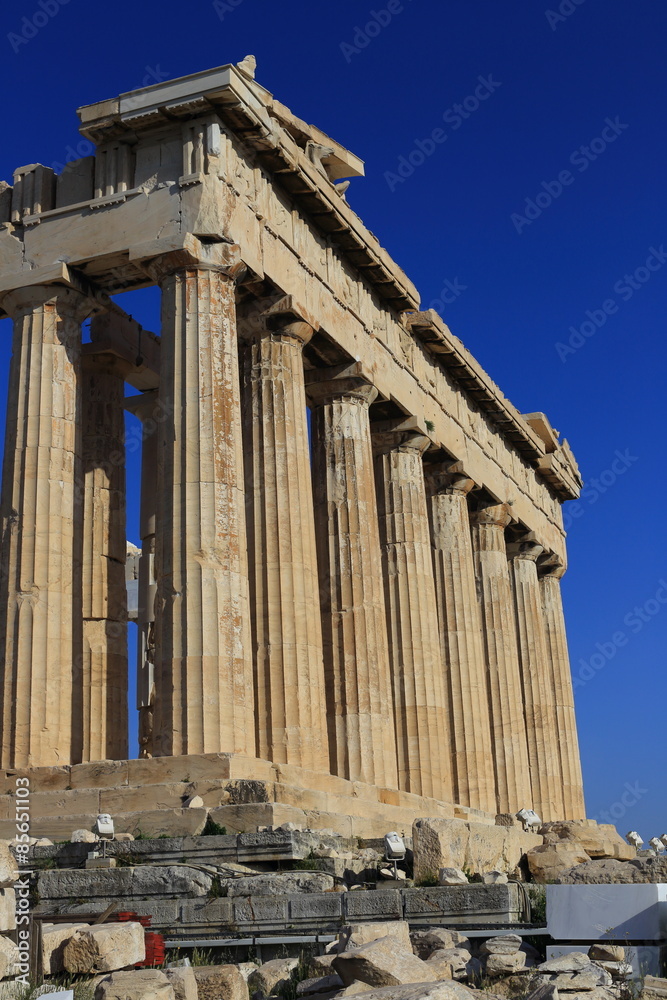 Obraz premium The Parthenon in the Akropolis, Athens