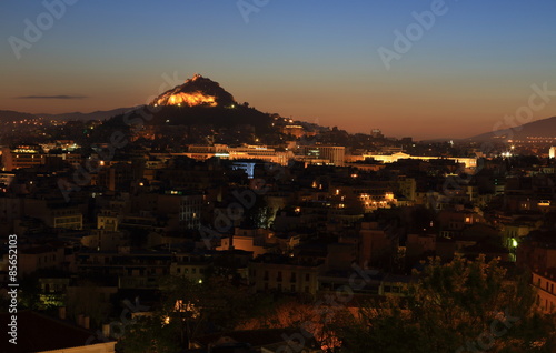 Dawn in Athens