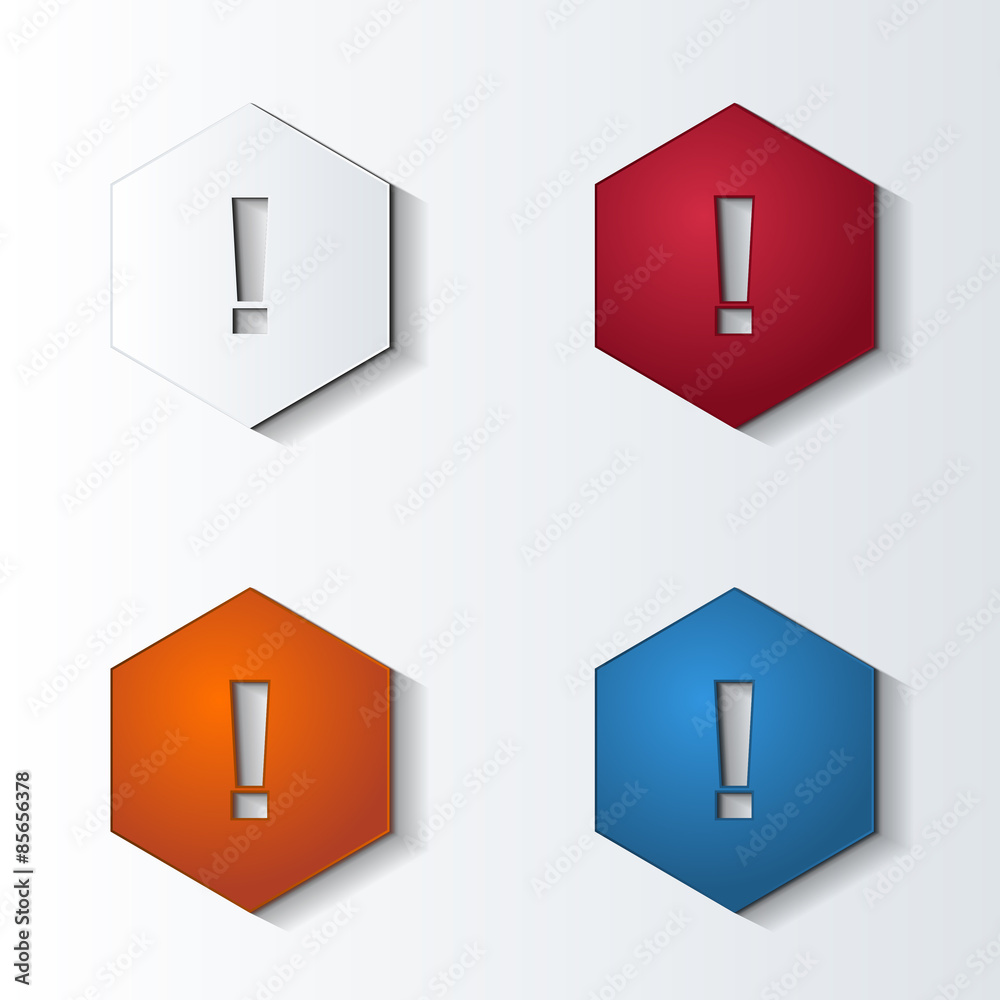 Fototapeta premium icon4colors_hexagon_2_316