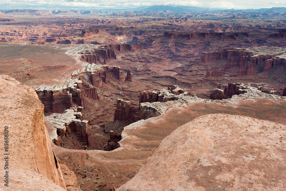White Rim beim Canyonlands Nationalpark White Rim beim Canyonlands Nationalpark
