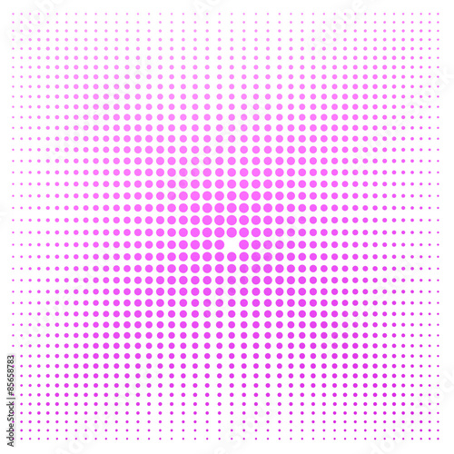 Pink dot with white background